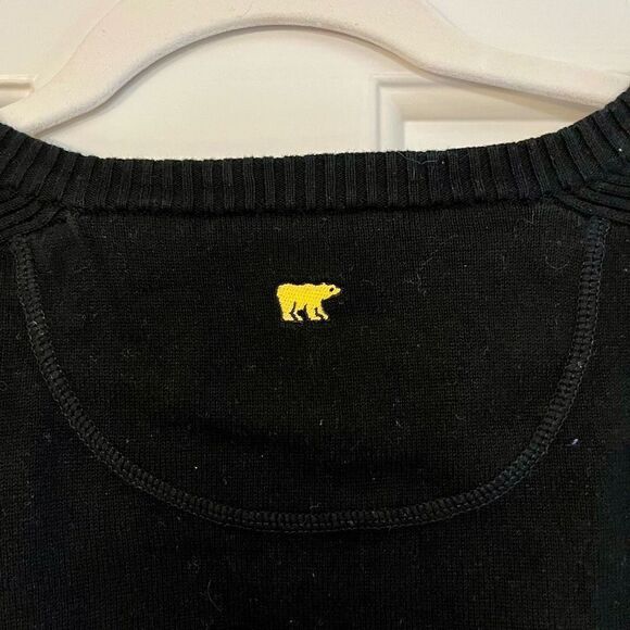 Jack Spicklause Black V-neck Long Sleeve Sweater - Picture 3 of 9